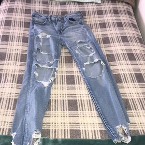 American Eagle ripped jeans